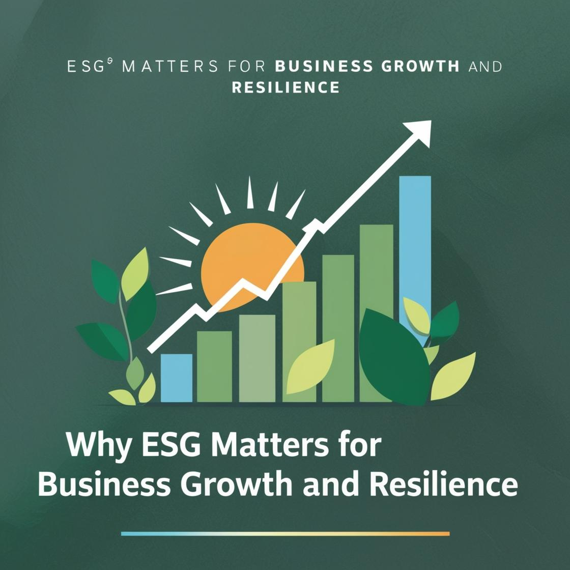 Integrating ESG into business practices promotes growth and resilience.